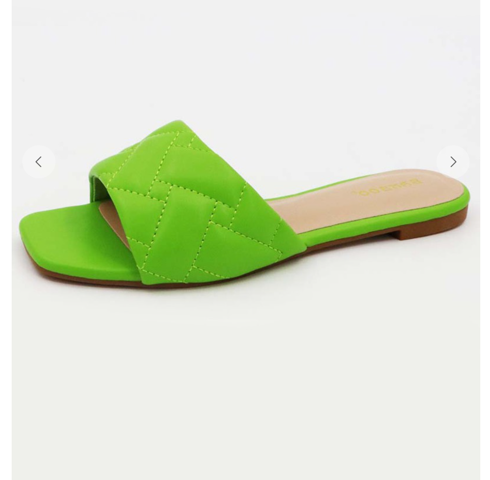Apple 2025 green sandals